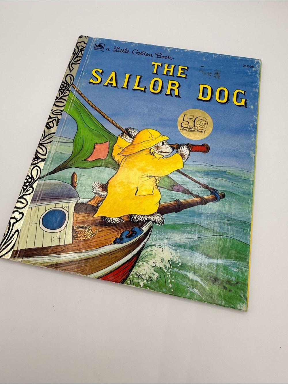 The Sailor Dog Little Golden Book - Yellow Jacket Cover
